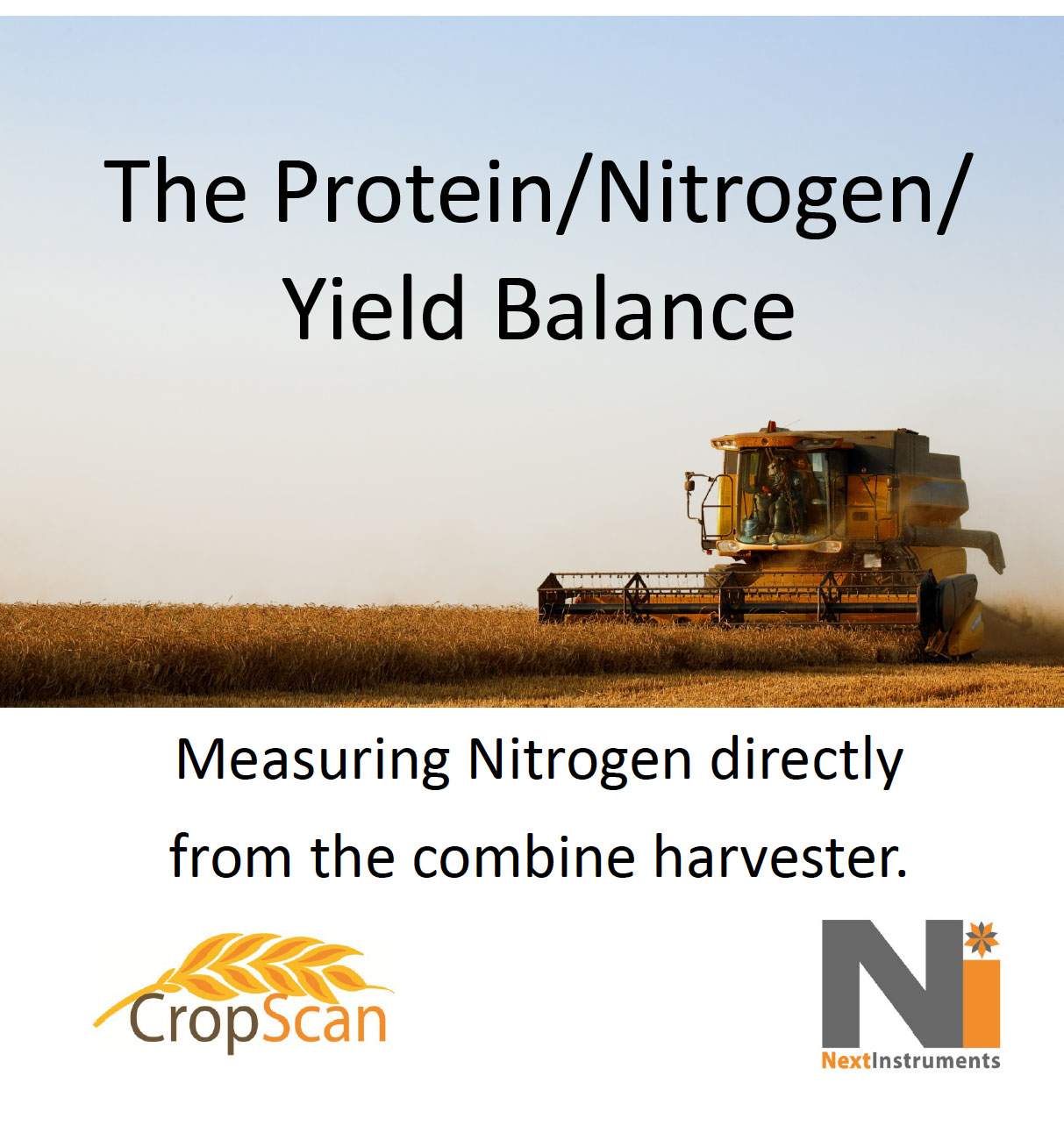 Protein/Nitrogen/Yield Balance CropscanAg Solutions