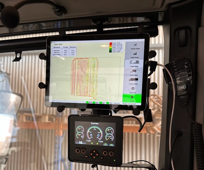 CropScan 3600H screen