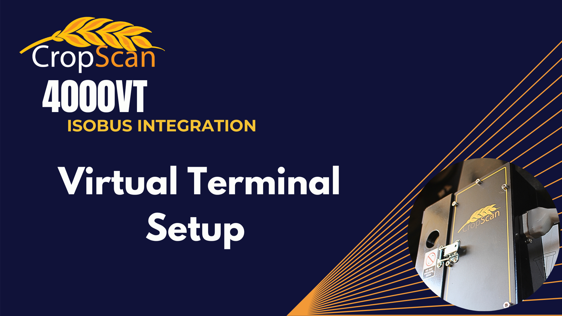 4000VT Virtual Terminal Setup CropScan 4000VT Virtual Terminal Setup Tutorial